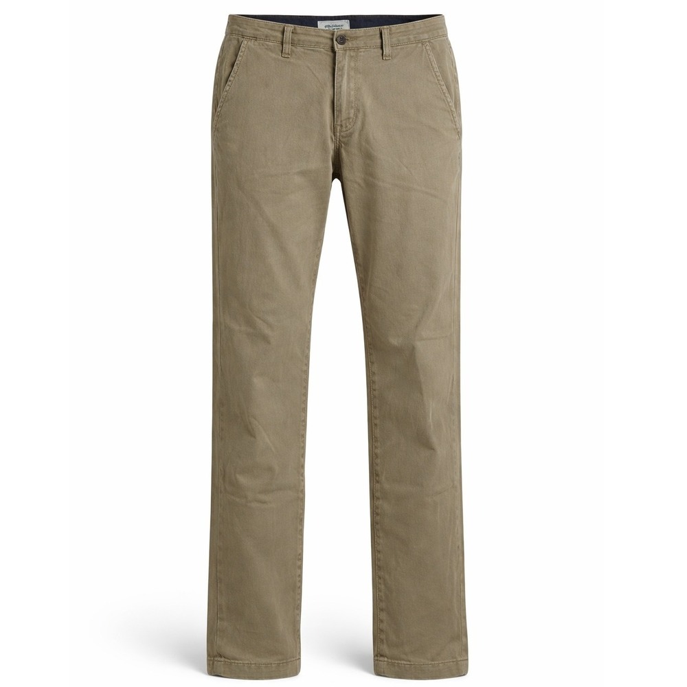 Flag & Anthem Chino Pants Mens 32x34 Khaki Tan Slim Fit Stretch Cotton COREPT001